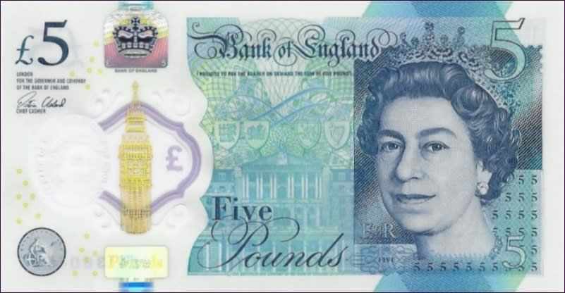 5 pound note