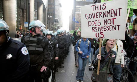 this government does not represent us riots